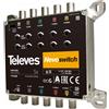 Televes 714508 distribuzione blocco satellitare 5 ingressi 5 uscite (714508)