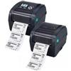 TSC TC200 8 punti/mm (203 dpi) RTC TSPL-EZ USB RS232 LPT stampante per etichette