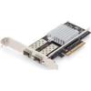 DIGITUS SCHEDA RETE PCI-EXPRESS 2 PORTE SFP 10G DIGITUS