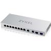 Zyxel Switch 12-Port Giga-/MultiGig 8x 1G + 2x 2.5G + 2x 10G SFP+ (unmanaged XGS