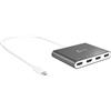 j5create JCA366-N Adattatore multi-monitor da USB-C™ a HDMI™ a 4 porte