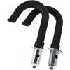 SHINEOFI Ganci per Scale Telescopiche Antiscivolo Supporto Sicuro e Resistente per Scala Estensibile Stabilizzatori per Uso Garage Soffitta e Esterni Design e Antiscivolo