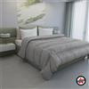 Spizzico Home TRAPUNTA STAMPATA IGNIFUGA INVERNALE - 2 Pezzi - Singola 170x260 Grigio Scuro