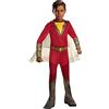 Rubie's Film Ufficiale DC Comic Shazam! - Costume Classico da Supereroe per Bambini, Taglia Piccola età 3-4 Anni, Giornata Mondiale del Libro