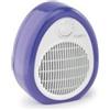 OLIMPIA SPLENDID Olimpia?Splendid - Cromo Colors - Termoventilatore da pavimento, potenza 800?2?000?W, 2 livelli + funzione antigelo, termostato regolabile, ventilazione, Viola-Bianco