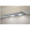 Elica ELIBLOC 9 LX SILVER F-80 - Cappa a incasso filtrante 72,4 cm, 430 m³-h, 63 dB, Controllo a cursore, 3 velocita', Filtro antigrasso in alluminio + filtro carbone, Illuminazione alogena 2x40 W, Acciaio inox