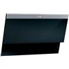 Turboair DIVA BL-F-80 PRF0018206 - Cappa a parete, aspirante, 80 cm, 625 m³-h, Classe D, 65 dB, comandi meccanici, 3 velocita', Nero-Acciaio Inox