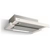 Turboair TT14 PRF0093521 - Cappa da incasso, aspirante, 50 cm, Classe D, comandi meccanici, 3 velocita', Bianco