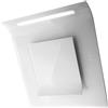 Elica PRF0010418B SINFONIA WH-F-80 - Cappa a parete filtrante 80 cm, 755 m³-h, Classe B, 70 dB, Controllo touch, 4 velocita' (3 + intensiva), Filtro antigrasso in alluminio multilayer, Illuminazione neon 2x14 W, Vetro bianco