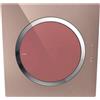 Elica PRF0100137 OM AIR BEAUTY-F-75 - Cappa a parete filtrante 75 cm, Classe A, Comandi touch, Illuminazione LED, Vetro colorato
