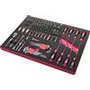 SOGI Assortimento di 118 utensili SOGI TER-08 - chiavi a bussola - inserti - giraviti - cricchetto - brugole - varie misure