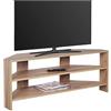 RICOO Mobile TV angolare 110 x 45 x 36 cm WM069-EG Mobiletto porta televisore Rovere marrone