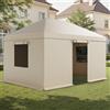 VEVOR Copertura Invernale per Gazebo, per Gazebo Rigidi da 3,10 x 4,41 m, Copertura per Tutte le Stagioni con Pareti Laterali e Finestre in Rete, per Ripari Chiusi, Gazebo non Inclusi