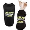 Pet Brands Maglione di Halloween per cani, maglione per cani di piccola taglia, colore nero, lavabile in lavatrice, divertente vestito per feste per cuccioli S/M - 33 x 17 cm