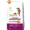 Natural Trainer Cat Adult Sterilised Salmone e Fibra Di Pisello - Sacco Da 3 Kg