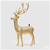 EDG Enzo De Gasperi Base per Albero Natale Cervo per Pino H 214 Cm 138 x 58 Cm Oro