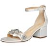 Betsey Johnson Blue by Women's Sb-Mel Heeled Sandal