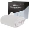 Tempur-Pedic Pellicola Proteggi Materasso CA King bianco