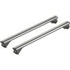 NORDRIVE Barre portatutto portapacchi alluminio 128cm Silenzio Rail per corrimano aperti