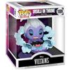 Funko Pop! Deluxe: Disney Villains-Ursula On Throne - Cattivi Disney - Figura in Vinile da Collezione - Idea Regalo - Merchandising Ufficiale - Giocattoli per Bambini e Adulti - Movies Fans