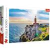 Trefl - Puzzle Faro in Melagavi - 1000 Elementi, Grecia, vista della collina, scogliera, tavola d'acqua, puzzle fai da te, intrattenimento creativo, regalo, puzzle classici
