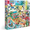 eeBoo - Puzzle 1000 pcs - Miami - (EPZTMIA)