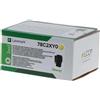Lexmark 78C2XY0 cartuccia toner 1 pz Originale Giallo