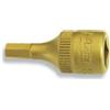 Hazet 8501-3 Inserto Chiave a Bussola per Giraviti, Oro, Attacco Quadro, Cavo, 6.3 mm 1/4 di Pollice