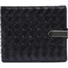 Bottega Veneta Pre-Owned - Portafoglio Intrecciato 1990-2012 - unisex - nappa - Taglia unica - Nero