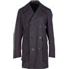 Valentino Garavani Pre-Owned - Cappotto doppiopetto Valentino Garavani blu in lana - Donna - lana - 48