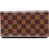 Louis Vuitton Pre-Owned - Portafoglio Portefeuille 2001 - unisex - tela - Taglia unica - Marrone