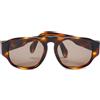 CHANEL Pre-Owned - Occhiali da sole CC Mark anni 1990 - Donna - acetato - Taglia unica - Marrone