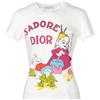 Christian Dior Pre-Owned - T-shirt con grafica J'adore Dior 2002 - Donna - cotone/cotone - Taglia unica - Bianco