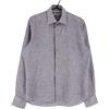 Suitsupply Camicia Formale A Righe Blu In Lino Puro Extra Slim Fit Taglia 41 - 16