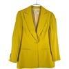 SUITSUPPLY Cameron Giallo Blazer In Seta E Cotone Taglia M (EU:38; UK:12; US:10)