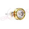SANICO SRL BJT383 ORECCHINO QUEEN ISABEL 6MM GOLD PLATED