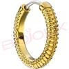 SANICO SRL BJT385 ORECCHINO QUEEN ANNE 18MM GOLD PLATED
