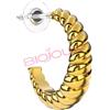 SANICO SRL BJT266 ORECCHINI TWISTAGAIN GOLD PLATED