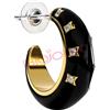 SANICO SRL BJT309 ORECCHINI BERTHE GOLD PLATED