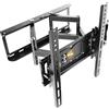 RICOO S1144 Supporto TV da parete Staffa TV 32-65 pollici per 32 40 42 43 50 55 65 pollici girevole inclinabile fino a 60 kg max VESA 400x400