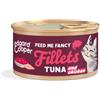 Edgard & Cooper Sfilaccetti Gatto Tonno Fresco e Gamberetti in Brodo - 70 g Prezzo x 6 unità