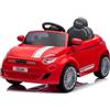 Disney Auto Elettrica Bambini FIAT 500 10,8V Rosso Batteria Ricaricabile