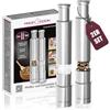 Profi Cook ProfiCook PC-PSM 1160 - Set macinapepe e sale composto da 2 macinini, cilindro in acciaio inox di alta qualità, cassa in acciaio inox