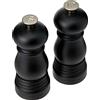Le Creuset Set 2 Mini Macina Sale e Pepe, Plastica ABS, Rispettivamente 5 x 5 x 12.1 cm, Macina in Ceramica, Nero Matt, 44900110000000
