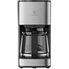 Electrolux Create 3 Caffettiera E3CM1-3ST, 1,25L, 10 tazze, auto-off, anti-goccia, brocca di vetro, livello dell'acqua, acciaio inossidabile