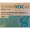 SHEDIR PHARMA SRL UNIPERSONALE Siringa Intra-articolare Rudravisc 40 Hc Acido Ialuronico Sale Sodico 40 Mg 2 Ml 3 Pezzi