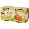 ALCE NERO SPA Omogeneizzato Di Mela Baby Food Bio 2 X 80 G