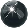 MAST INDUSTRIA ITALIANA SRL Pre Orecchino Pallina Nera 4mm