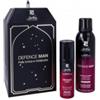 I.C.I.M. (BIONIKE) INTERNATION Idee Regalo Cofanetto Defence Man 1 Schiuma Da Barba Anti-irritazioni 200ml 1 Crema Gel Rivitalizzante 50ml