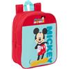 safta MICKEY MOUSE - Zaino per bambini, zaino per bambini, zaino per scuola, adattabile al carrello, ideale per asilo, comodo e versatile, qualità e resistenza, 22 x 10 x 27 cm